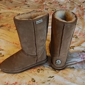 Bearpaw Tan Suede Boots